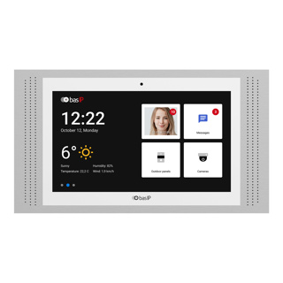 IP MONITOR 10IN IPS TOUCH CAMERA WHITE