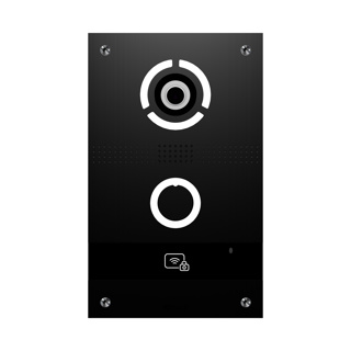 IP ENT PANEL 2MP,RELAY,READER,WIEG IN BLACK IP65