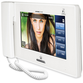 7" VIDEO SUB-MASTER STATION WITH TOUCHSCREEN LCD