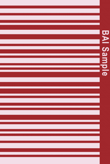 DECAL BAI 8 3 X 7 X 25 WHITE ON RED
