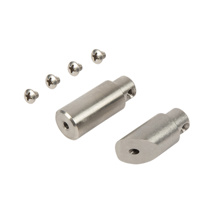 LATCHING TIP AND DEADBOLT SET - FOR SQUARE PROFILES (1-3/16")
