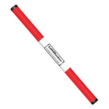 ALUM BARRIER ARM FOR 9 AND 12FT W/RED/WHITE DOT TAPE