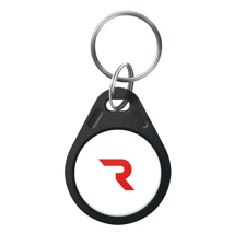 RED HIGH SECURITY KEY FOB - 25PK