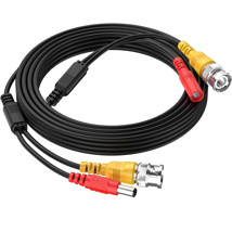 (CLEARANCE) 2MP AHD PRE-MADE CABLE W/12VDC POWER, 18M (59')