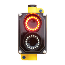 COMPACT RED/GREEN TRAFFIC LIGHT