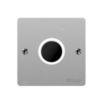 TOUCH FREE BUTTON SILVER IP68